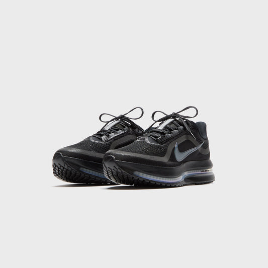 Nike WMNS Pegasus PRM - Black / Black / Metallic Silver