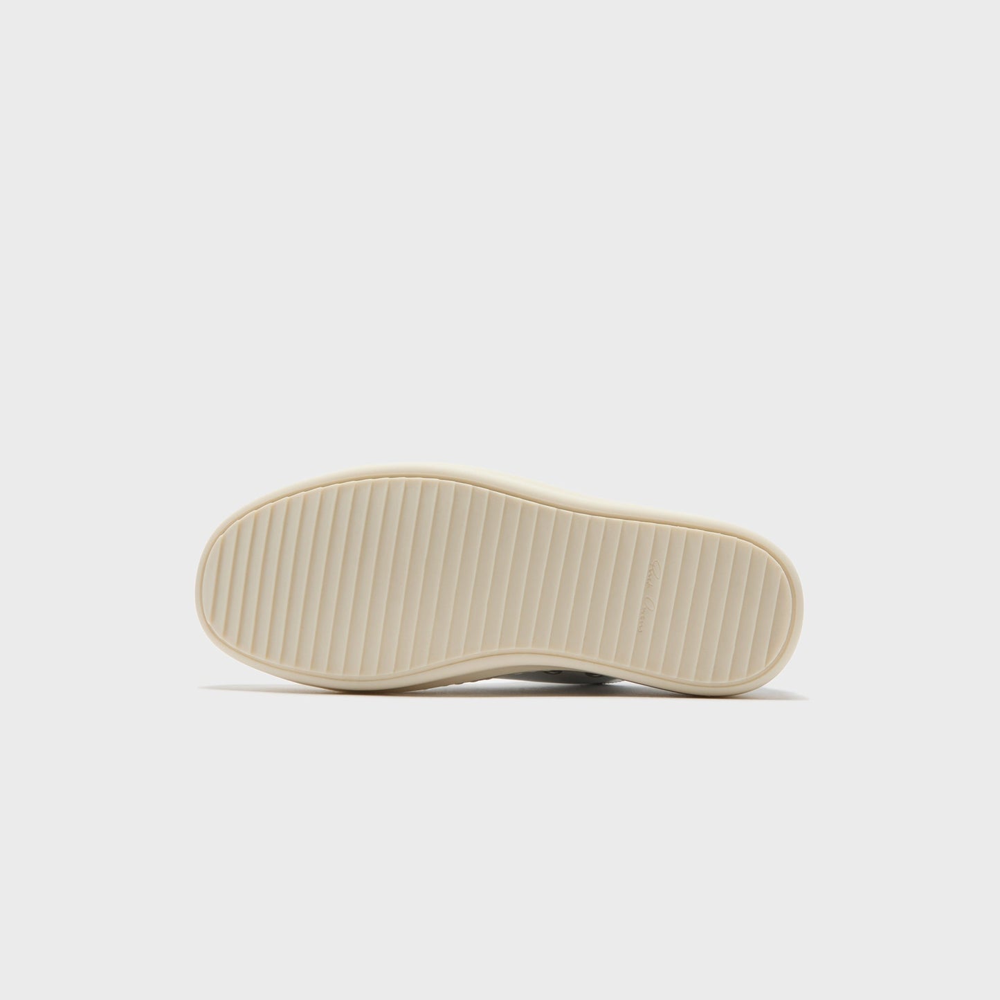 Rick Owens WMNS Scarpe in Pelle Low Sneaks - Chalk / White / Milk / Milk