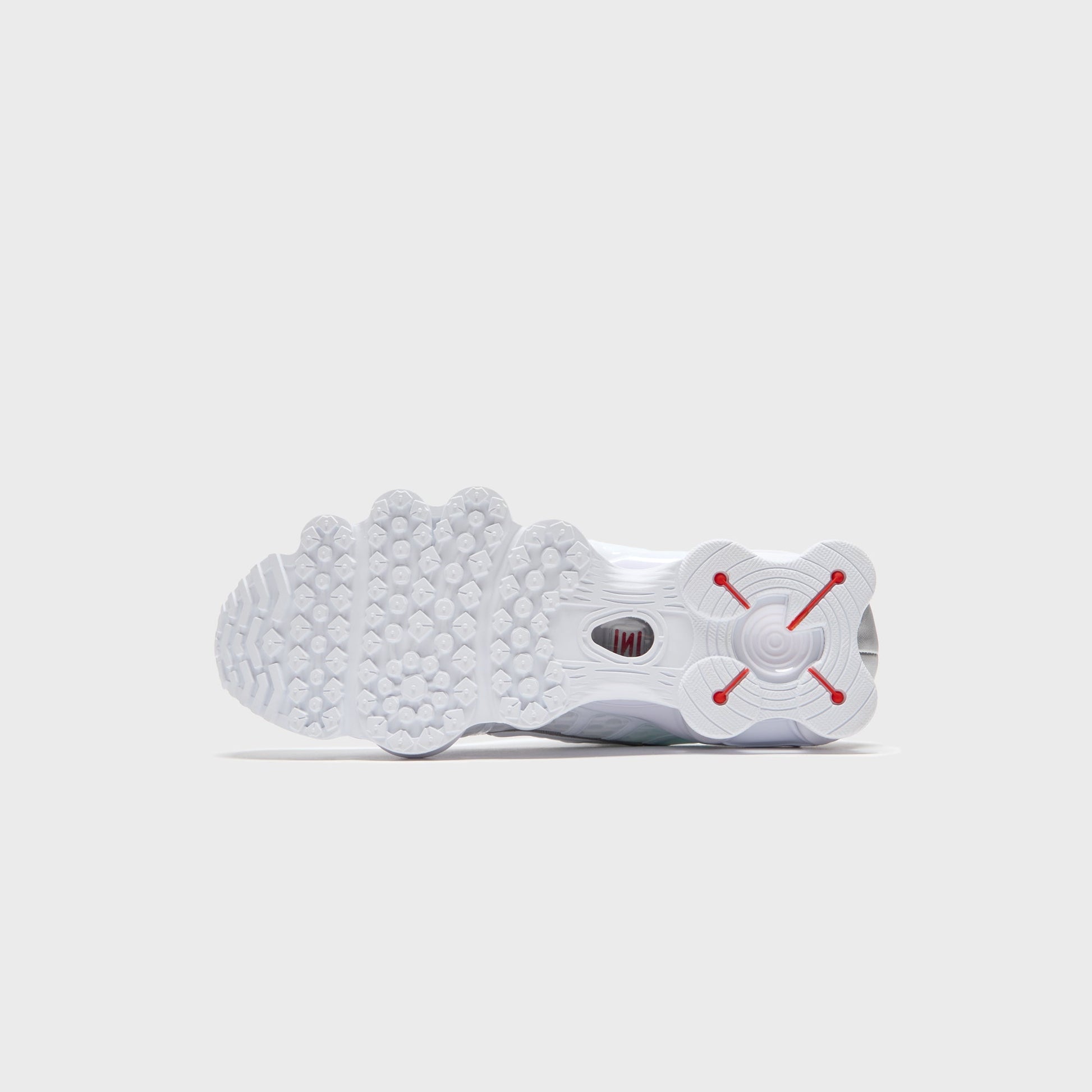 Nike Shox TL - White / Metallic Silver / Max Orange