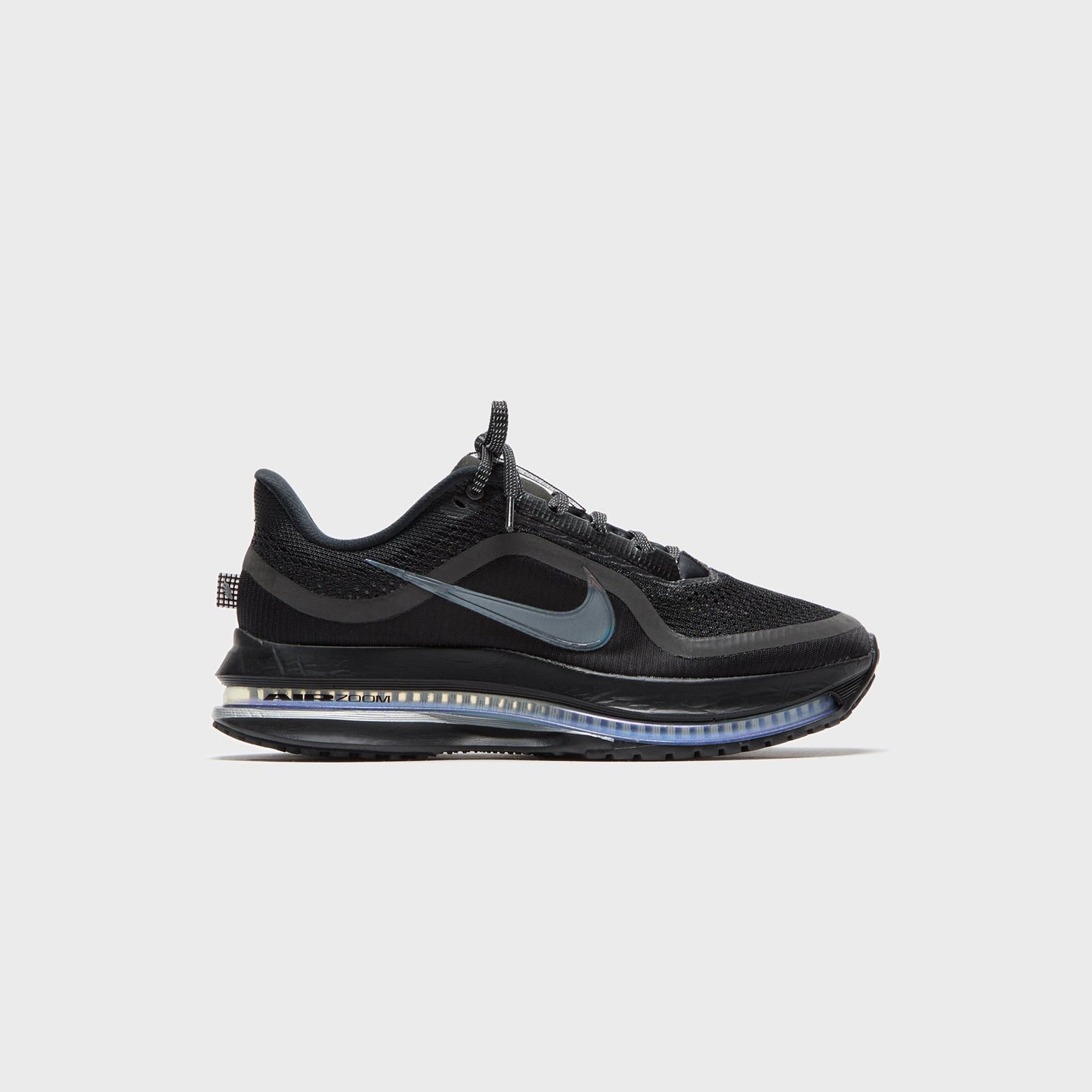 Nike WMNS Pegasus PRM - Black / Black / Metallic Silver
