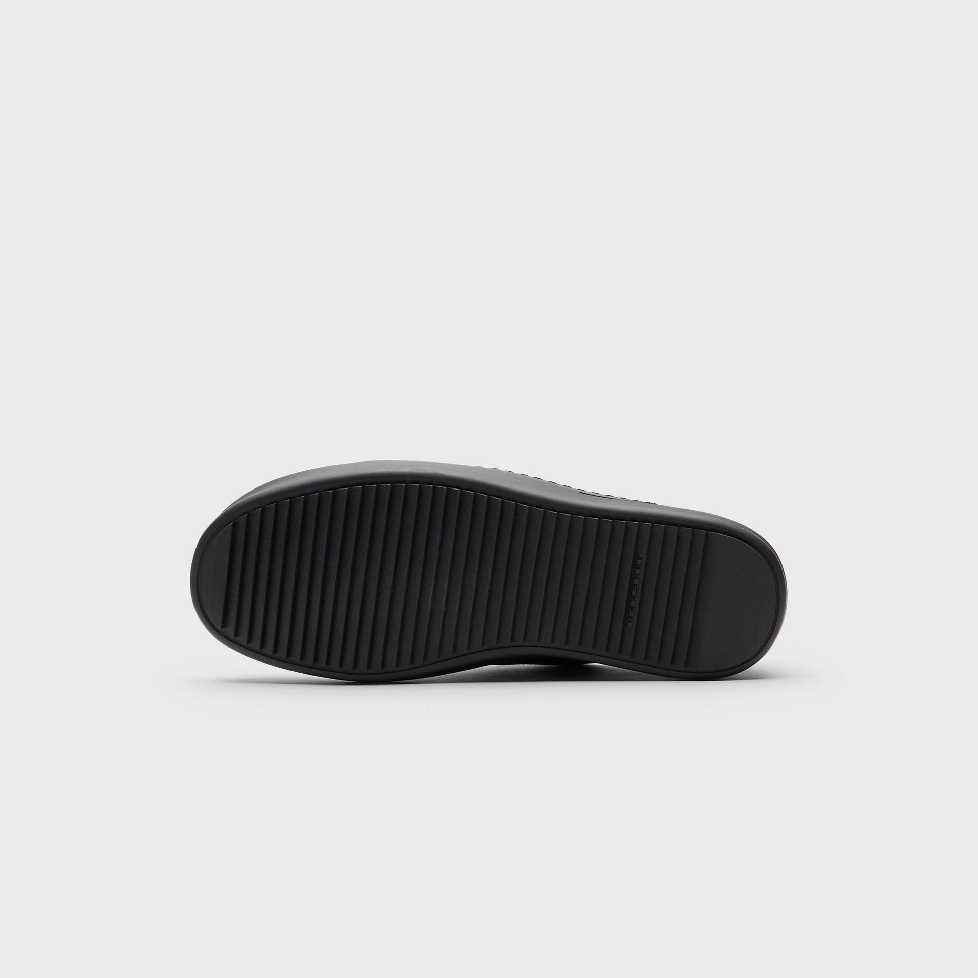 Rick Owens WMNS Slip-On Scarpe in Denim - All Black