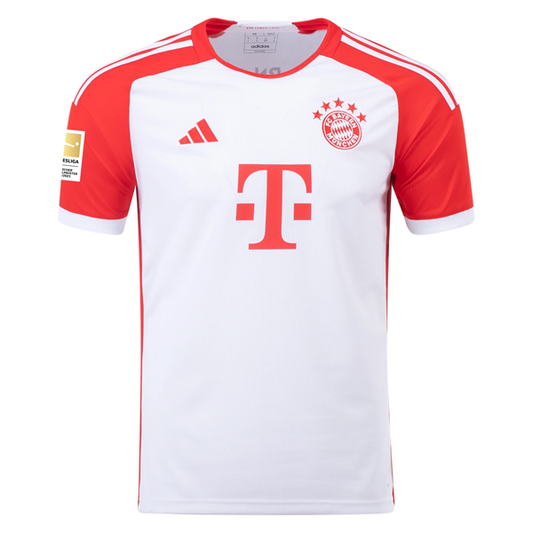 adidas Bayern Munich Harry Kane Home Jersey 23/24 w/ Bundesliga Champion Patch (