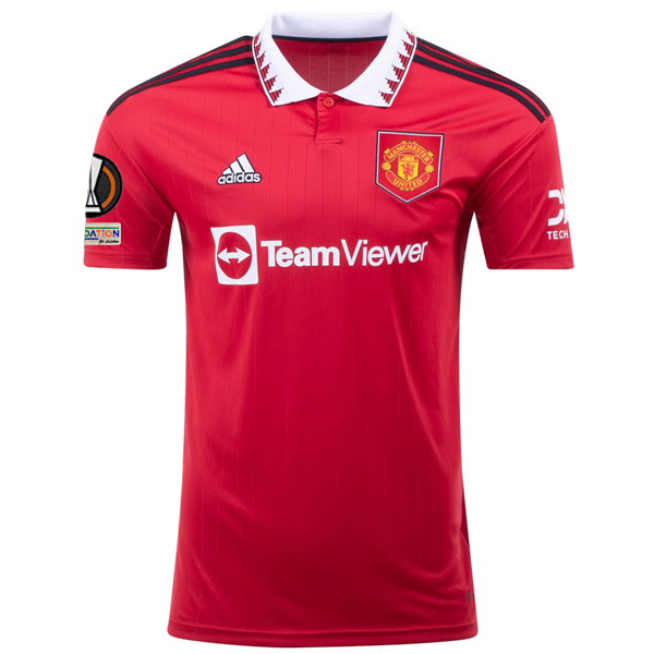 adidas Manchester United Cristiano Ronaldo Home Jersey w/ Europa League Patches